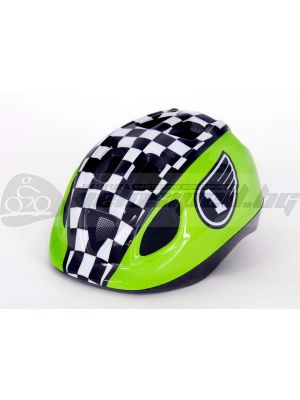 ΚΡΑΝΟΣ JUNIOR HEADGY RACE - (S= 52 / 56 ) πράσινο/λευκό/μαύρο HB001J0001