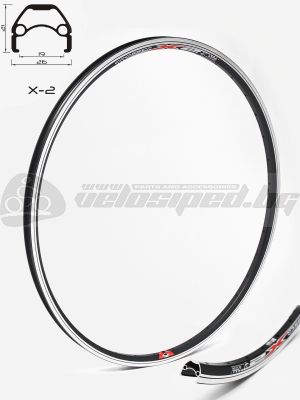AM RIM 26 X2 36H ΟΠΕΣ ΜΑΥΡΕΣ