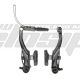 Предна V-образна спирачка Shimano BR-T4000 черна M65T3 накладки