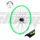 ΤΡΟΧΟΣ AM F 28 X18 ΠΡΑΣΙΝΟ 059/50676 32H ΟΠΕΣ SHIMANO AHBM475BL QR DISC ΜΑΥΡΕΣ ΑΚΤΙΝΕΣ