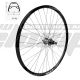CROSSER Задна капла X-6 28 36H с главина JYD142 SILVER QR DISC CASS BLACK SPOKES